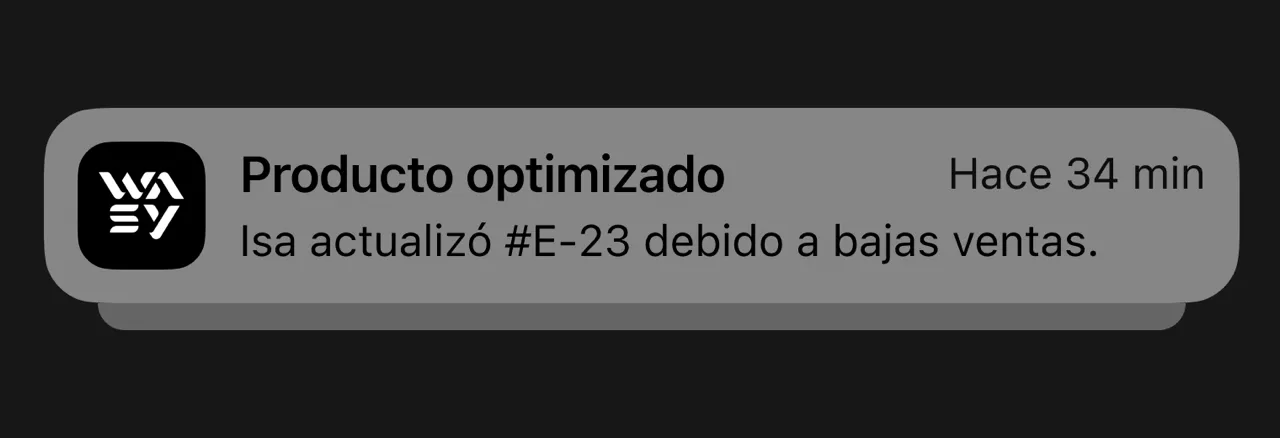 Recibiendo notificaciones en Wasy